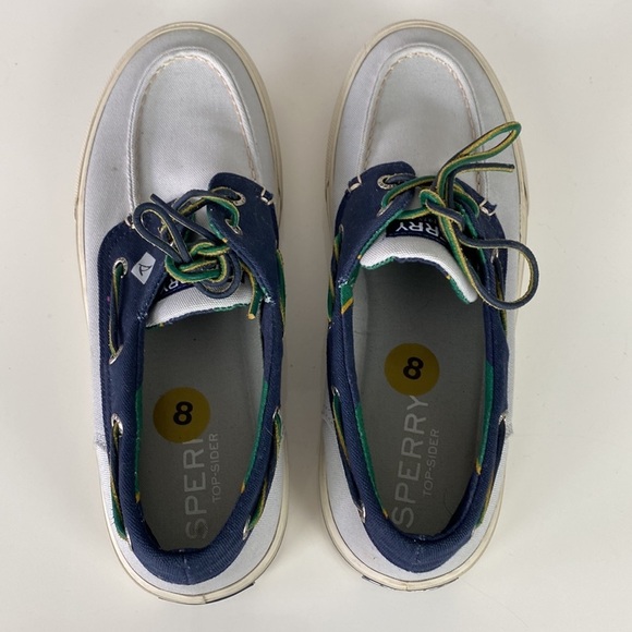 Sperry Blue Topsiders Size 8 - Picture 8 of 16